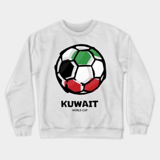 Kuwait Football Country Flag Crewneck Sweatshirt